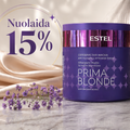 Estel Prima Blonde Sidabrinė kaukė šaltiems blondinių atspalviams 300ml