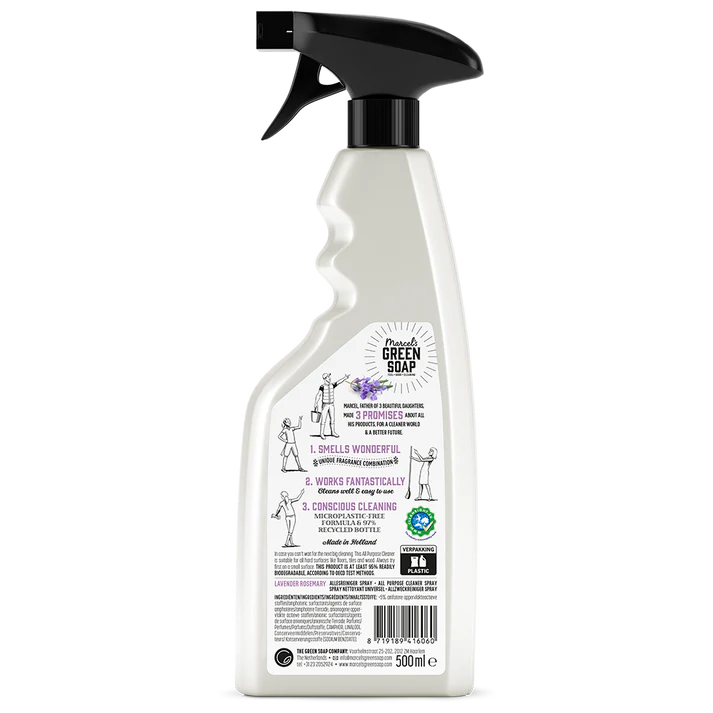 Universalus purškiamas valiklis Lavender & Rosemary, Marcel’s Green Soap