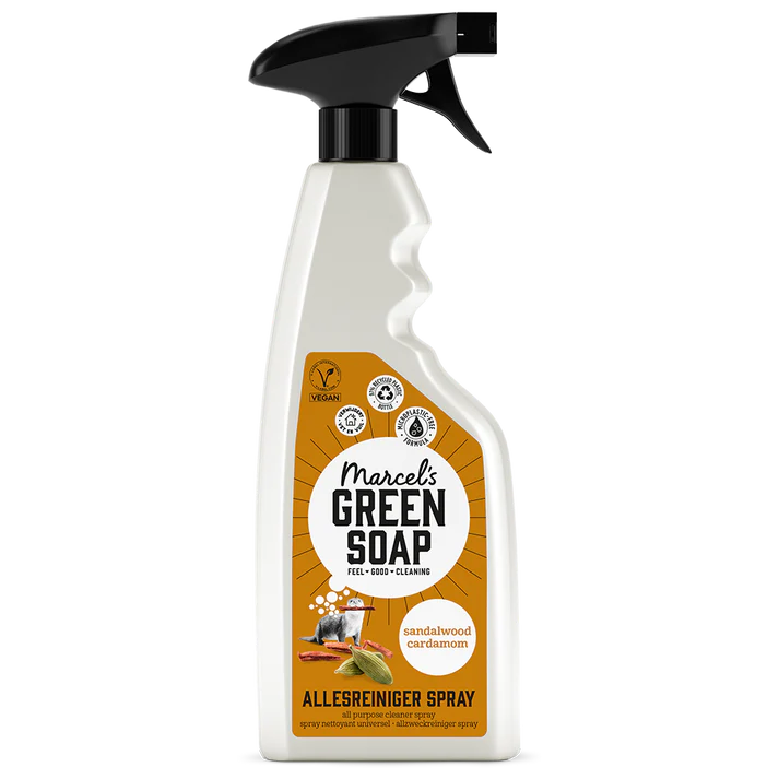Universalus purškiamas valiklis santalo ir kardamonų kvapo MARCEL'S GREEN SOAP
