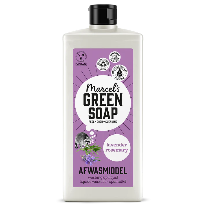 Indų ploviklis levandų ir rozmarinų kvapo MARCEL'S GREEN SOAP