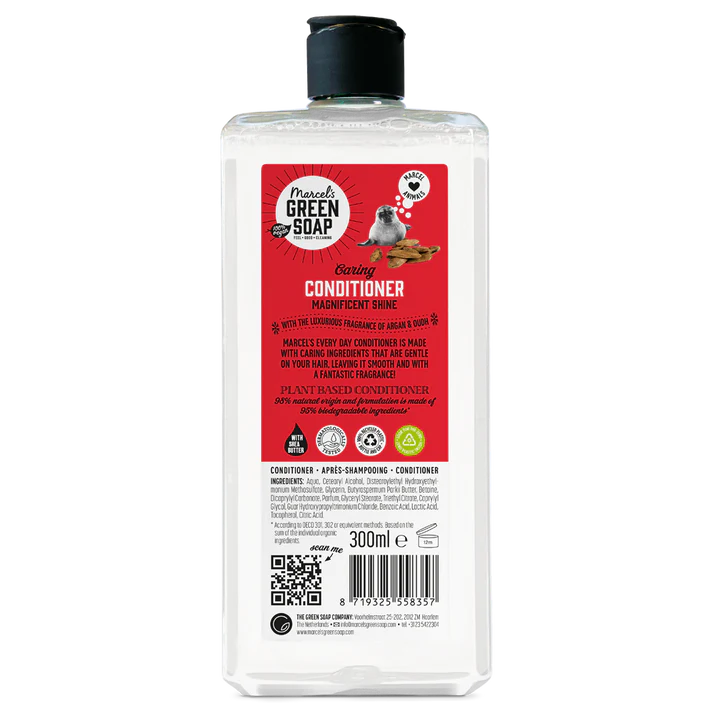 Puoselėjamasis kondicionierius su argano ir agarmedžio aliejumi Marcel's Green Soap