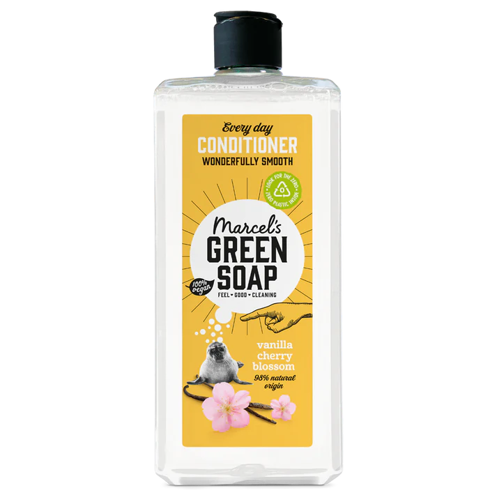 Kasdienis kondicionierius „Vanilė ir vyšnių žiedai“ Marcel's Green Soap