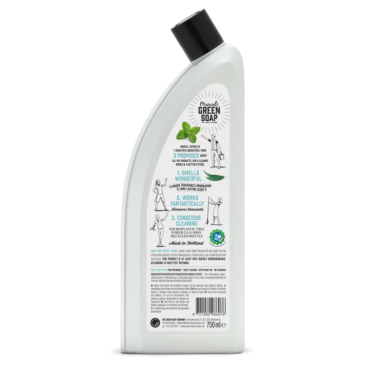 Tualeto valiklis su mėtomis ir eukaliptu Marcel's Green Soap
