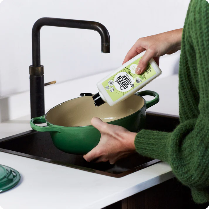Indų ploviklis, bazilikų ir vetiverijų kvapo MARCEL'S GREEN SOAP