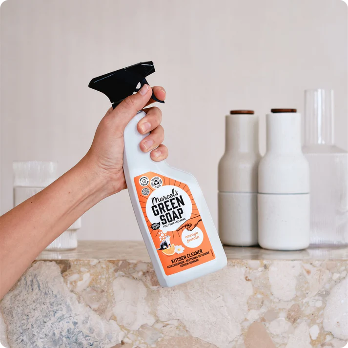 Virtuvės valiklio purškiklis Apelsinų ir jazminų Marcel's Green Soap