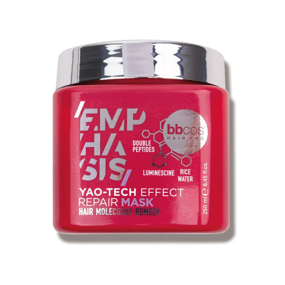 BBCOS EMPHASIS YAO-TECH REPAIR kaukė 250 ml – atstatanti plaukų kaukė