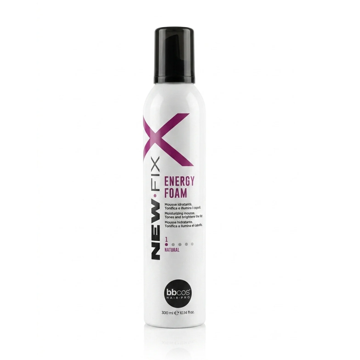 BBCOS ENERGY MOUSSE 300 ml – drėkinančios plaukų putos