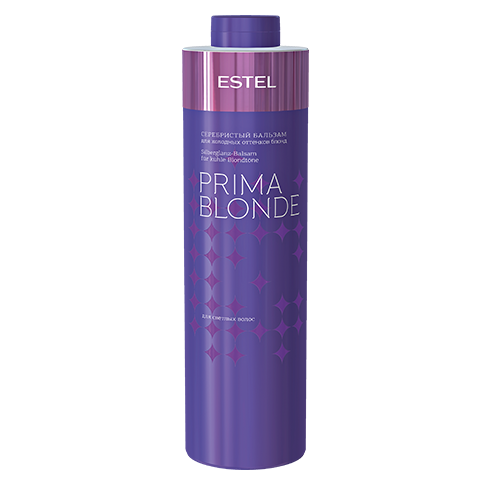 ESTEL Prima Blonde Silver Balsam 1000 ml – sidabrinis balzamas blond plaukams