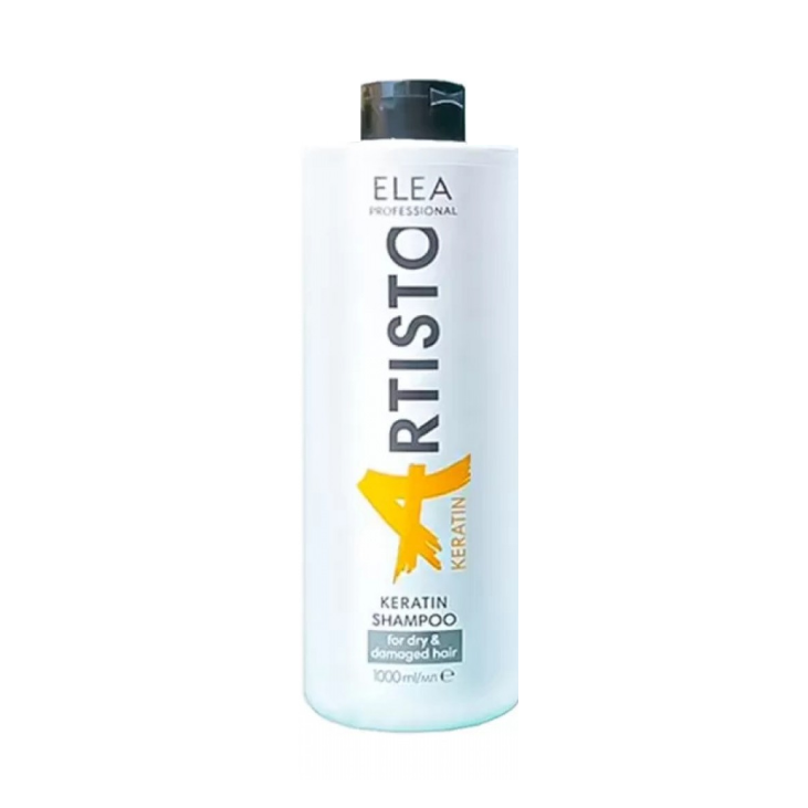 Elea Professional Artisto Salon Keratin Shampoo 1000 ml – atstatomasis šampūnas