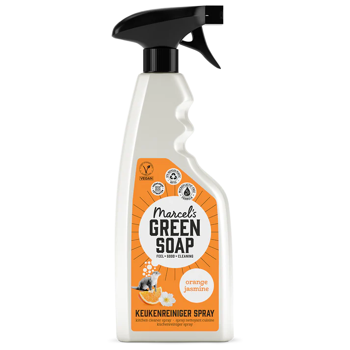 Virtuvės valiklio purškiklis Apelsinų ir jazminų Marcel's Green Soap