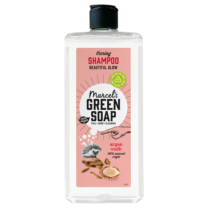 Rūpinamasis šampūnas su argano ir agarmedžio ekstraktu Marcel's Green Soap