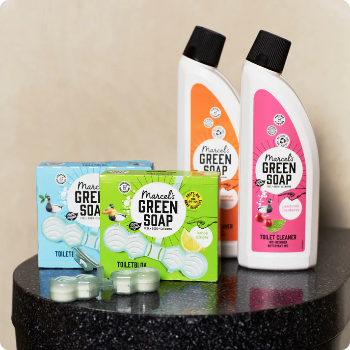 WC valiklis pačiulių ir spanguolių kvapo MARCEL'S GREEN SOAP