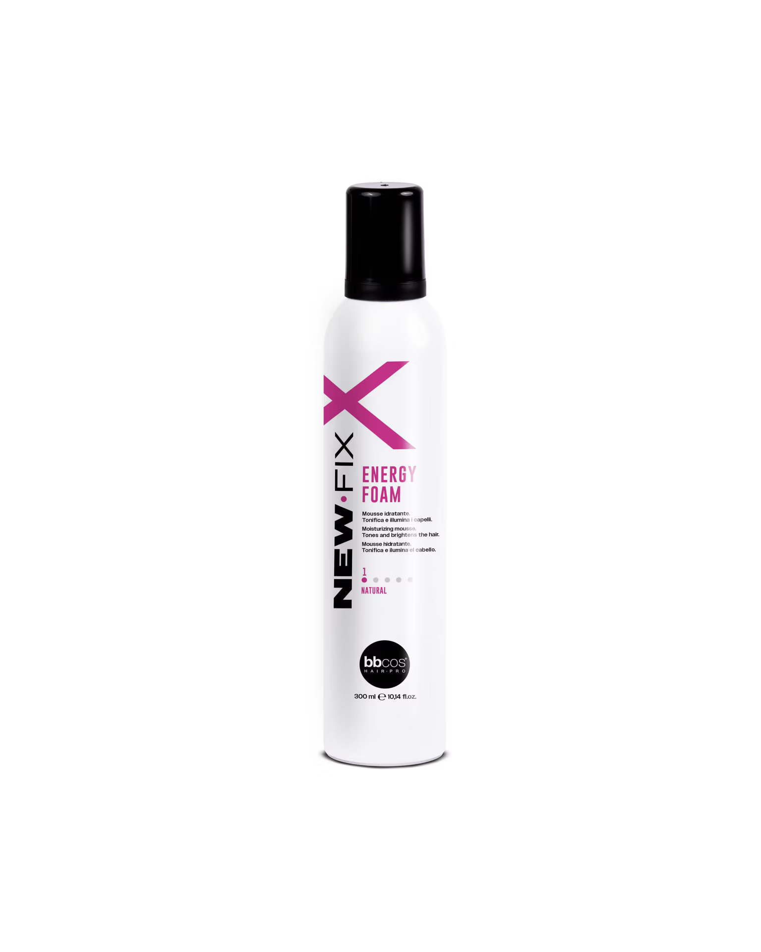 BBCOS ENERGY MOUSSE drėkinančios putos 300ml
