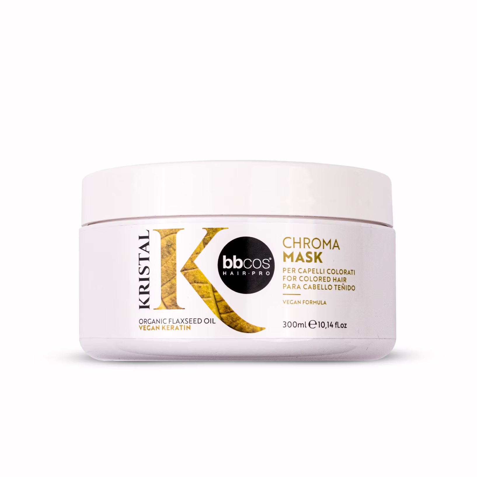 BBCOS CHROMA kaukė dažytiems ir balintiems plaukams su keratinu 300 ml