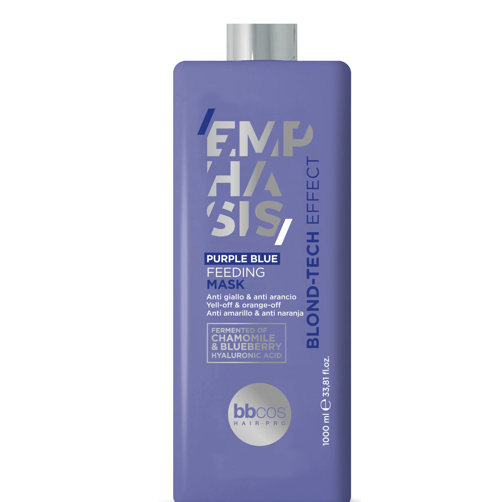 BBCOS EMPHASIS BLOND-T PURPLE BLUE sidabrinė kaukė 1000ml